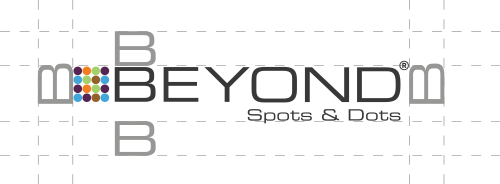 Beyond Spots & Dots | Logo Clear Space